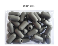Taper buffer rubber beads