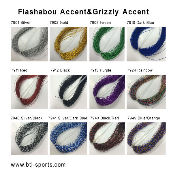 BTI-09D-QXC1: Flashabou Accent&Grizzly Accent