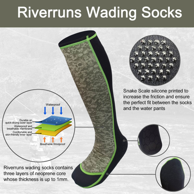 BTI-11C-301 Neoprene wading socks