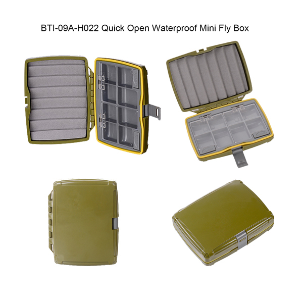 09A-H021&09A-H022 Quick Open Waterproof Mini Fly Box