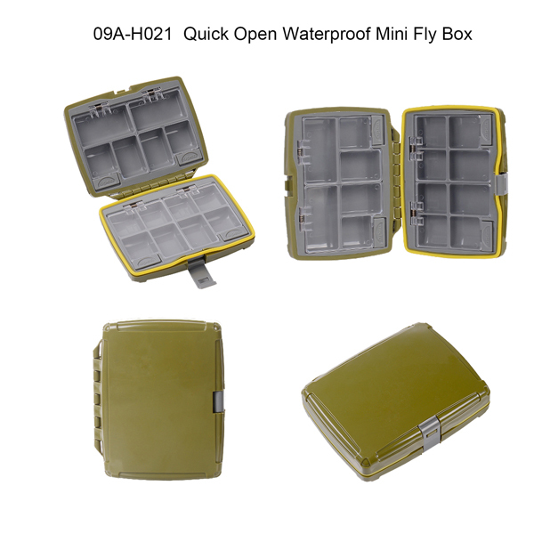 09A-H021&09A-H022 Quick Open Waterproof Mini Fly Box