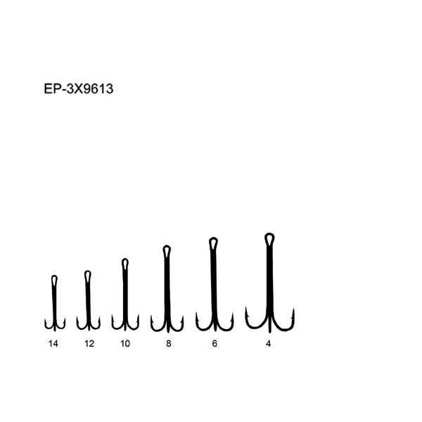 EP-3X9613 fly treble hook