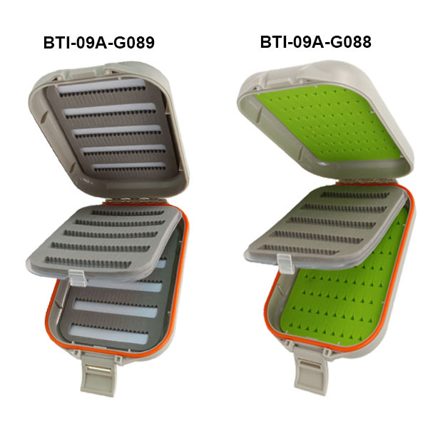BTI-09A-G088&G089 Swing Leaf Waterproof Fly Box Smart size