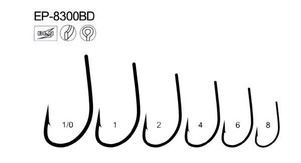 EP-8300BD carp hook