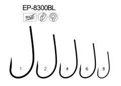 EP-8300BL carp hook
