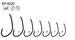 EP-8220 carp hook