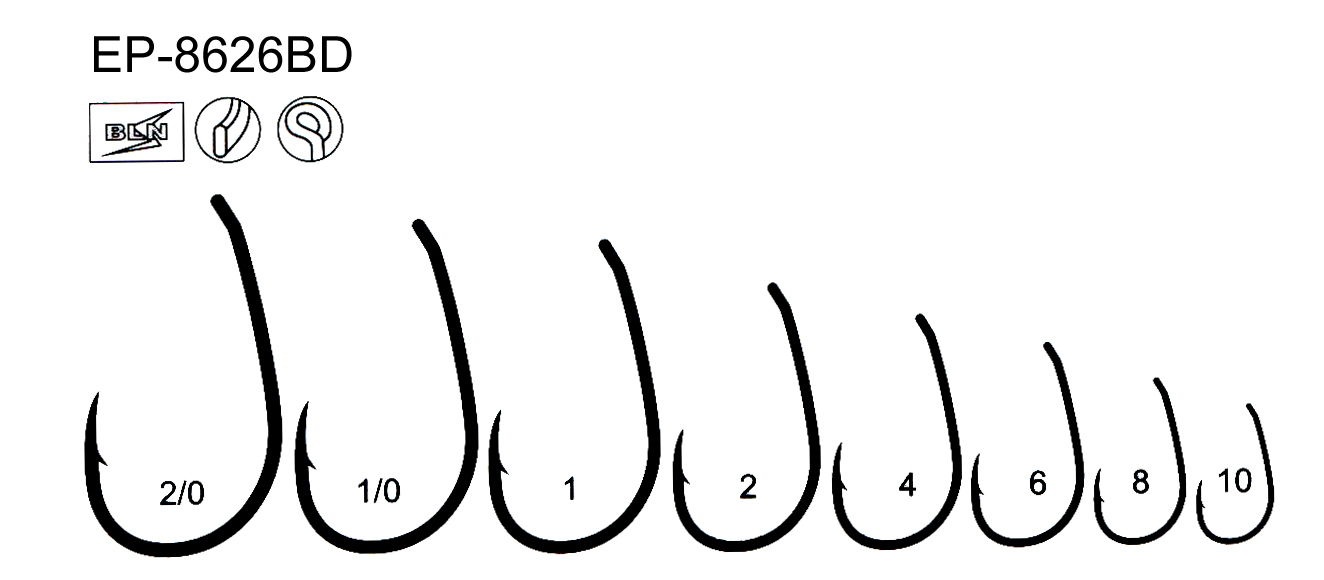 EP-8626BD carp hook