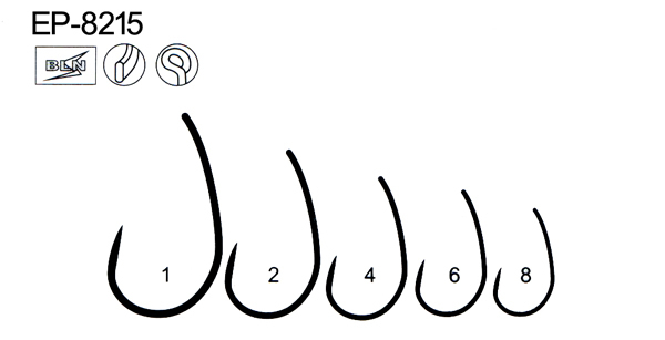 EP-8215 carp hook