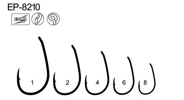 EP-8210 carp hook