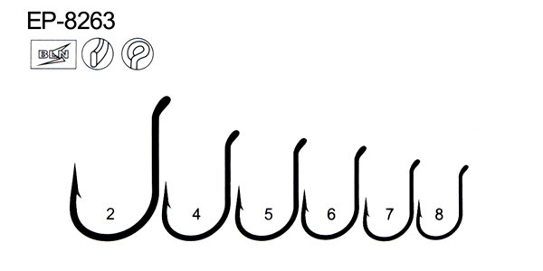 EP-8263 carp hook