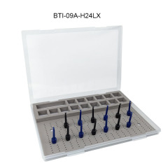 BTI-09A-H24 Transparent Collection Plastic Fly Box