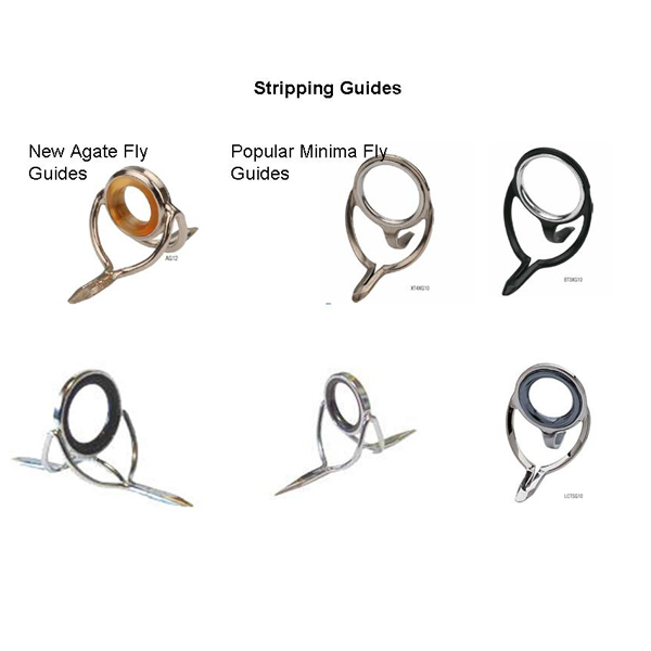 Fly rod guides option