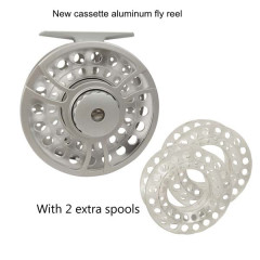 CNC-NVII-E New cassette CNC aluminium fly reel