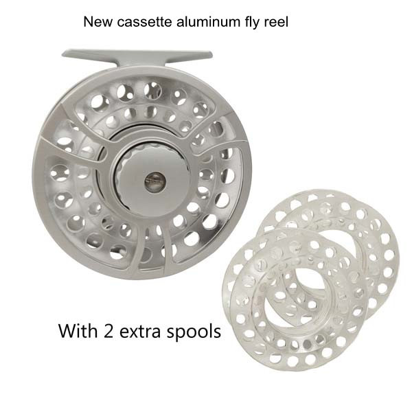 CNC-NVII-E New cassette CNC aluminium fly reel