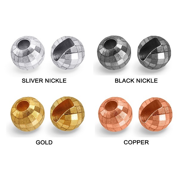 BTI-08A-017: Tungsten Beads In Diamond Cut
