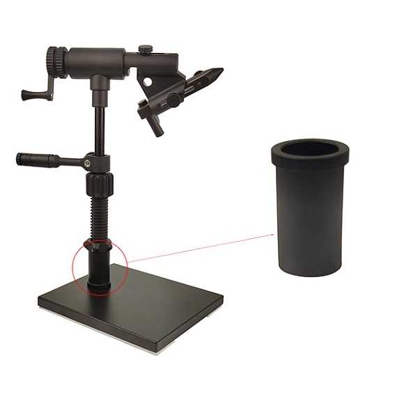 BTI-09E-6190 High Carbon Pedestal Base For Fly Tying