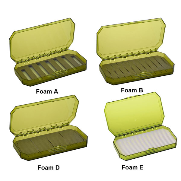 09A-H057 Transparent Super Deep PC Fly Fishing Box