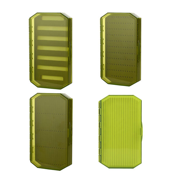 09A-H057 Transparent Super Deep PC Fly Fishing Box