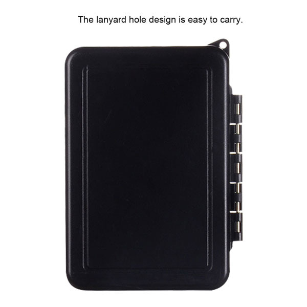 09A-H061 Double-sided ABS Plastic Super Deep Pocket Size Fly Fishing Box