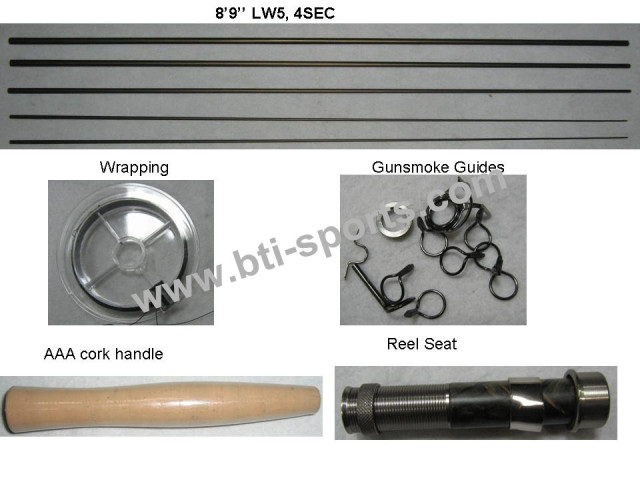 8'9'' DIY (Do It Yourself) fly rods