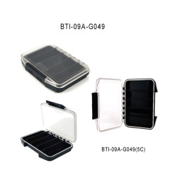 BTI-09A-G049 Waterproof fly box with different foam choice
