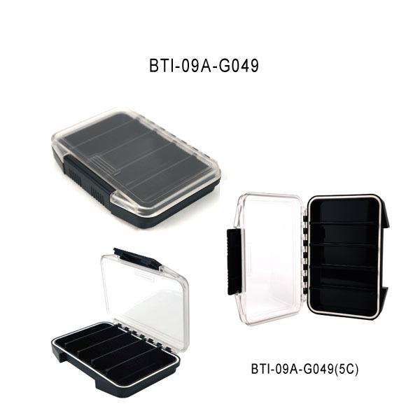 BTI-09A-G049 Waterproof fly box with different foam choice