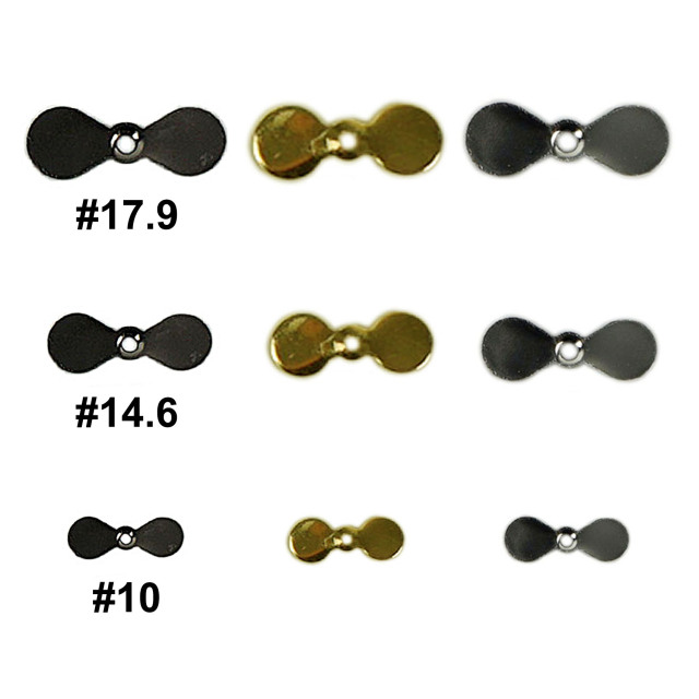 BTI-08A-314 Brass Fly Propeller