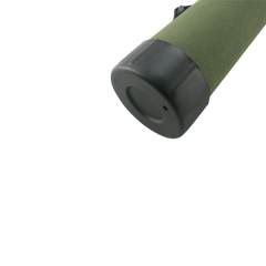 Cordura rod tube with hard top protection