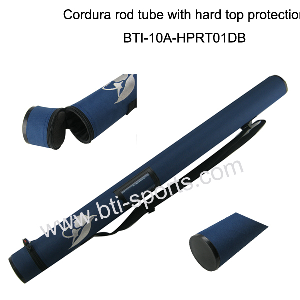 Cordura rod tube with hard top protection