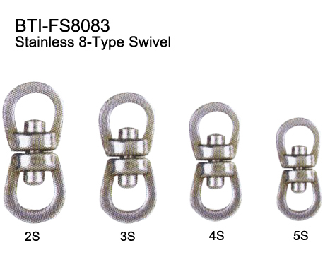 Stainless 8-type swivel