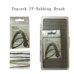BTI-09D-PDB: Peacock UV Dubbing Brush