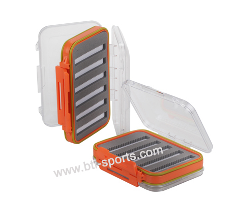 BTI-09A-H018M Bright-colored waterproof fly boxes