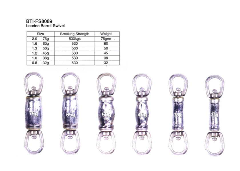 Leaden Barrel Swivel