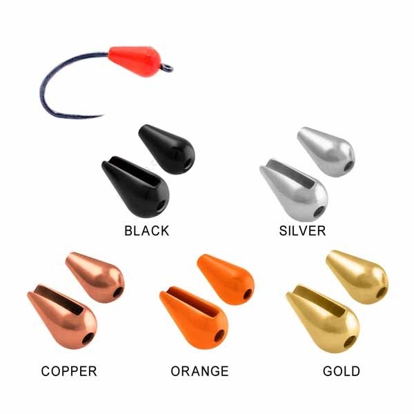BTI-08A-303: Tungsten Tear Drop With Long Slot