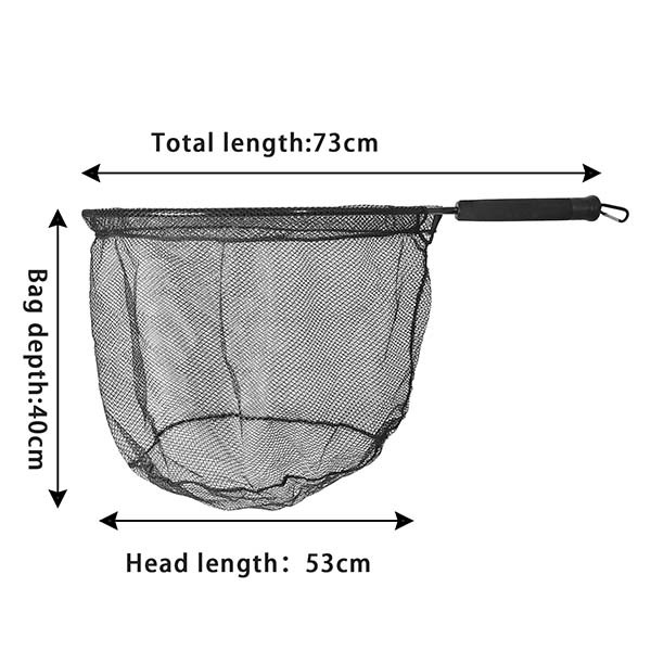 03A-LN01 Landing net with elastic string