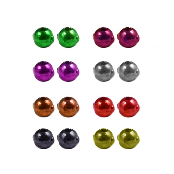 BTI-08A-015 Tungsten Ball Beads With Eyes