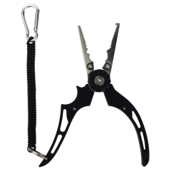 BTI-09E-1191  New multi-function aluminum fly fishing split ring pliers