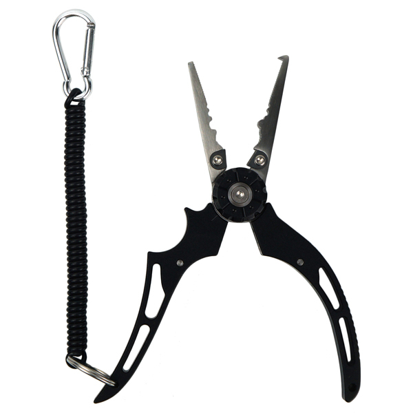 BTI-09E-1191  New multi-function aluminum fly fishing split ring pliers
