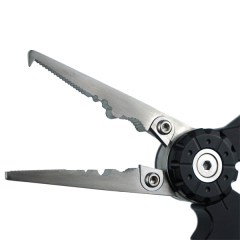 BTI-09E-1191  New multi-function aluminum fly fishing split ring pliers