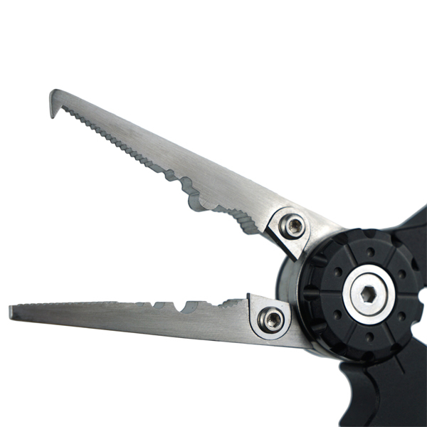 BTI-09E-1191  New multi-function aluminum fly fishing split ring pliers