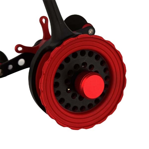 15C-FID64 High feet design graphite ice fishing reel