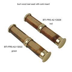 BTI-FRS-A2 burl wood fly reel seat with cork insert