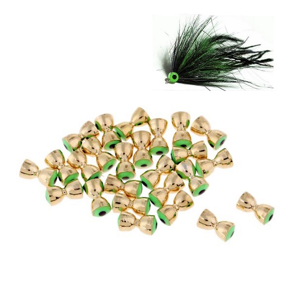 BTI-08A-003 Brass Dumbbell A With Eyes