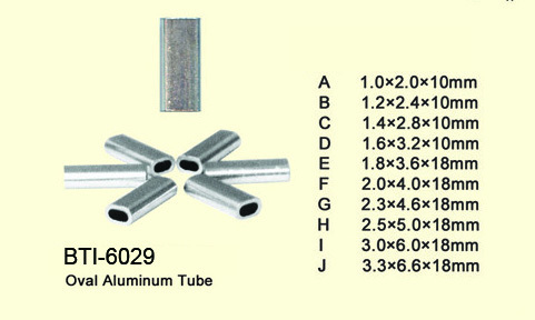 BTI-6029 Oval Aluminum tube