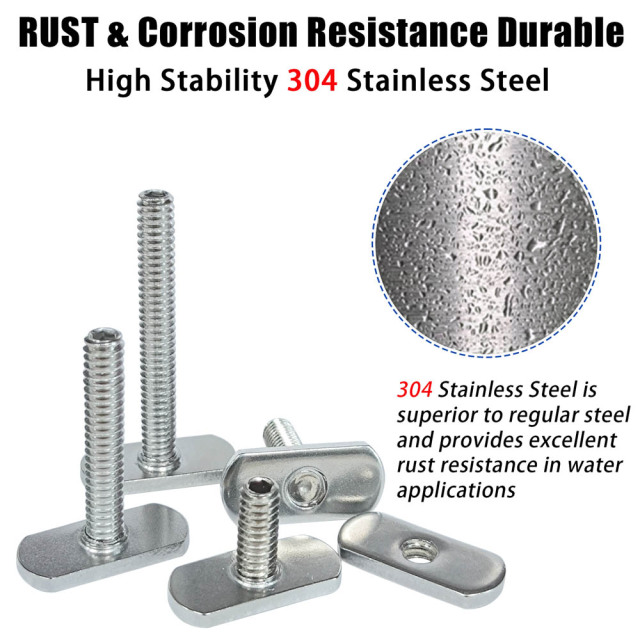 BTI-14A-9002 T-Slot Bolts
