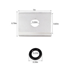 BTI-14A-9003 Aluminum Kayak Track Adapter