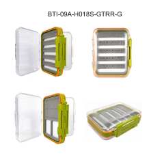 BTI-09A-H018S Bright-colored waterproof fly boxes