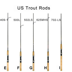 US Trout Rods