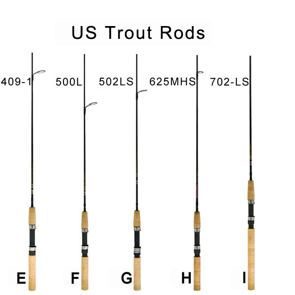 US Trout Rods