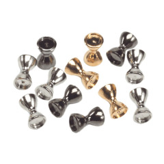 BTI-08A-002 Brass Dumbbell With Eye Slotted